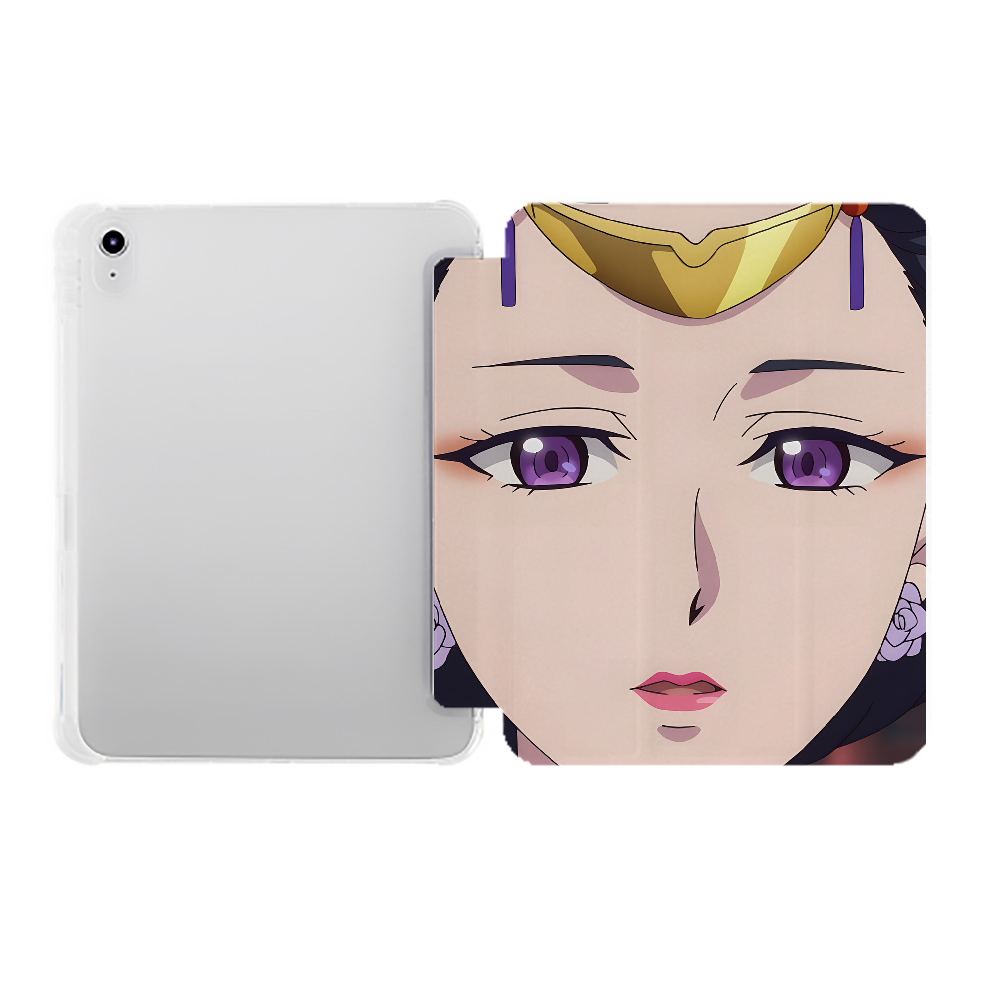 （画像用） 薬屋のひとりごと The Apothecary Diaries IPad ケース ペン収納付き 三つ折りスタンド PUレザー×シリコン 対応機種9.5/10.5/10.9インチ